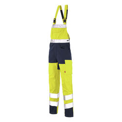 COTTE &Agrave; BRETELLES DE TRAVAIL HV C/P PROCA - 6HVNCP