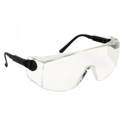 LUNETTE DE PROTECTION VRILUX POLYCARBONATE NOIR INCOLORE ANTI-BUEE - 60332