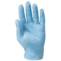GANT JETABLE NITRILE POUDR&Eacute; EPAISSEUR 0,10 MM AQL1.5 EURO-ONE (BOITE DE 100 GANTS)- MO5910