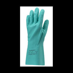 GANTS NITRILE EPAISSEUR 0,46 MM LONGUEUR 33 CM - 5530