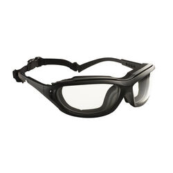 LUNETTE DE PROTECTION MADLUX POLYCARBONATE NOIR INCOLORE ANTI-BUEE