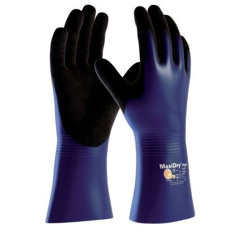 GANT AVEC MANCHETTE 30 CM CONTRE LES PRODUITS CHIMIQUES MAXIDRY PLUS - 56-530