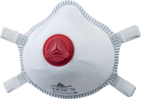 Lot De 10 Masques Filtrants FFP3 Venitex M1300VBC - Valve Expiration, Clip Nasal, Conforme EN149