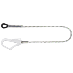 LONGE EN CORDE TRESS&Eacute;E 1 M AVEC MOUSQUETON FA40502