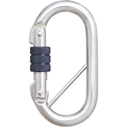 MOUSQUETON ACIER &Agrave; VERROUILLAGE &Agrave; VIS - FA5010217
