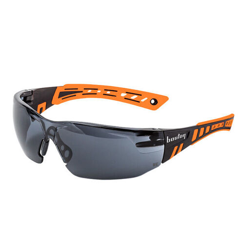 LUNETTE DE SECURITE SQUADRON FUM&Eacute; ANTI-RAYURES + ANTIBU&Eacute;E - 250-87-0021