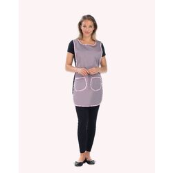 CHASUBLE FEMME A PRESSIONS FRAISE P/C - 2508