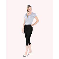 PANTACOURT FEMME CEINTURE ELASTIQUE BAHAMAS P/C - 020 PANTACOURT FEMME CEINTURE ELASTIQUE BAHAMAS P/C - 020