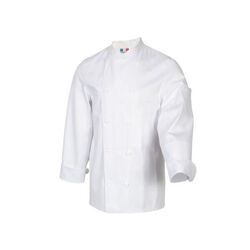 VESTE DE CUISINE MANCHES LONGUES 100% COTON - TAMISE