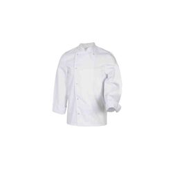 VESTE DE CUISINE MANCHES LONGUES INOX - CM255000ML02P23