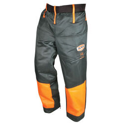 JAMBI&Egrave;RE DE PROTECTION POUR UTILISATEUR DE SCIE &Agrave; CHAINE CLASSE 1 TYPE A 20(MS), PROTECTION 5 COUCHES POLYESTER - AUJA