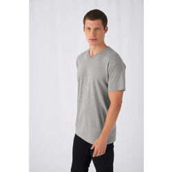 TEE SHIRT COL V MANCHES COURTES 100% COTON - CG153