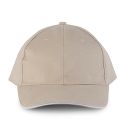 CASQUETTE EN COTON 6 PANNEAUX 100% COTON 300GRS - KP011 CASQUETTE EN COTON 6 PANNEAUX 100% COTON 300GRS - KP011