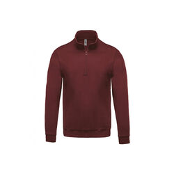 SWEAT-SHIRT COL ZIPP&Eacute; 80% COTON 20% POLYESTER 280GRS - K478