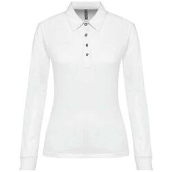POLO MANCHES LONGUES FEMME 98% COTON 2% ELASTHANNE 10% VISCOSE 180GRS - K265