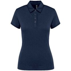 POLO MANCHES COURTES FEMME 98% COTON 2% ELASTHANNE 10% VISCOSE 180GRS - K263