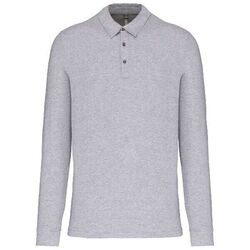 POLO MANCHES LONGUES HOMME 65% POLYESTER 2% ELASTHANNE 10% VISCOSE 180GRS - K264