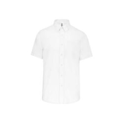 CHEMISE HOMME MANCHES COURTES SANS REPASSAGE 100% COTON 115GRS - K539