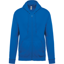 SWEAT-SHIRT ZIPP&Eacute; CAPUCHE UNISEXE 80% COTON 20% POLYESTER 280GRS - K479