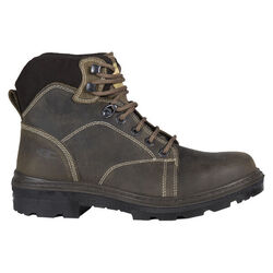 CHAUSSURES DE SECURITE HAUTES NUBUCK TAUPE TISSU MARRON LAND BIS S3 SRC - 25510-000