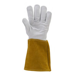 GANTS SOUDEUR CUIR PLEINE FLEUR MANCHETTES DE 15 CM - 1WEL10