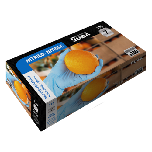 GANT NITRILE NON POUDR&Eacute; (BOITE DE 100) - 570