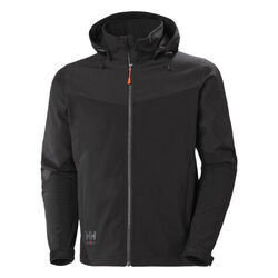 VESTE SOFSTHELL 100% POLYAMIDE/POLYESTER OXFORD JACKET - 74290