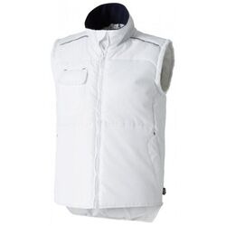 GILET SANS MANCHES URGENCE INTEMPERIES BLANC - 11179