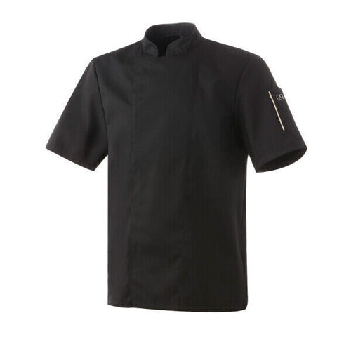 VESTE DE CUISINE MANCHES COURTES P/C - NERO