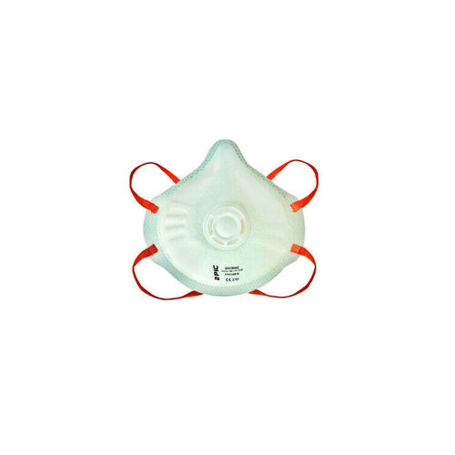 BOITE DE 12 MASQUES ANTI-POUSSIERES AVEC SOUPAPE FFP2 NR D - EPICR002