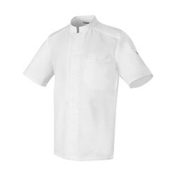 VESTE DE CUISINE MANCHES COURTES P/C ABAX - CM039000MC01