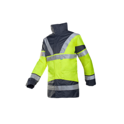 PARKA 4 EN 1 &Eacute;TANCHE HAUTE VISIBILIT&Eacute; &Agrave; GILET D&Eacute;TACHABLE SKOLLFIELD - 209AN2X93