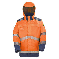 PARKA MULTIRISQUES CLASSE 2 IONE ORANGE/MARINE - 9D623006