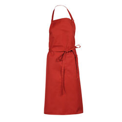 TABLIER A BAVETTE AVEC POCHE POITRINE P/C TOUR DE COU REGLABLE - LOTI