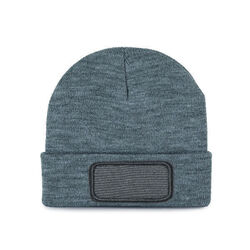 BONNET RECYCLÉ AVEC PATCH ET DOUBLURE THINSULATE 50% POLYESTER 50% ACRYLIQUE - KP891 BONNET RECYCLÉ AVEC PATCH ET DOUBLURE THINSULATE 50% POLYESTER 50% ACRYLIQUE - KP891