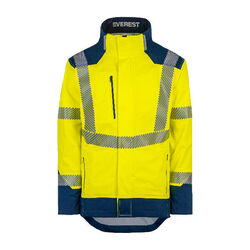 ENSEMBLE DE PLUIE VESTE + PANTALON DE PLUIE EVERGLADES JAUNE FLUO - VESTEEVER+PANTA