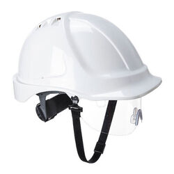 CASQUE DE CHANTIER VENTILE A VISIERE ENDURANCE VISOR - PW55