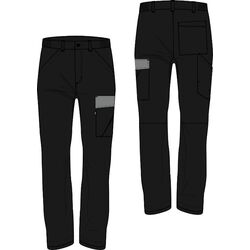PANTALON DE TRAVAIL VIVADOUR COTON/POLY - VIV-1350