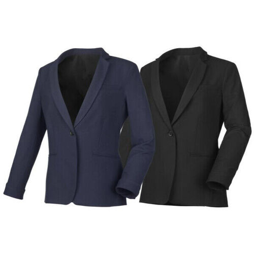 VESTE DE SERVICE FEMME STRETCH - HAVANE