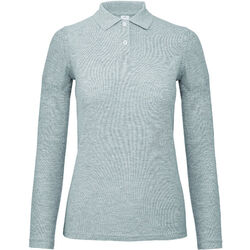 POLO FEMME MANCHES LONGUES 100% COTON 180GRS - CGPWI13