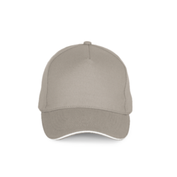 CASQUETTE 5 PANNEAUX 100% COTON 260GRS - KP189
