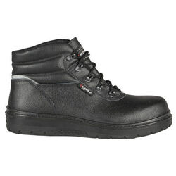 CHAUSSURES DE SECURITE HAUTES CUIR NOIR SPECIALES ENROBES ASPHALT S2PS HRO HI FO - 26930 CHAUSSURES DE SECURITE HAUTES CUIR NOIR SPECIALES ENROBES ASPHALT S2PS HRO HI FO - 26930