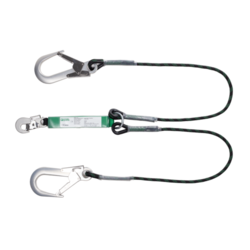 LONGE DOUBLE A ABSORBEUR CORDE TRESSEE - 7FAGU10