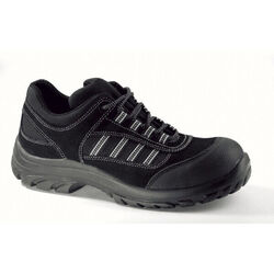 CHAUSSURE DE SECURITE BASSE EN CROUTE DE CUIR VELOURS S3 - DURAN
