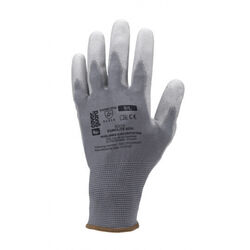 GANT DE TRAVAIL POLYESTER J13 PAUME ENDUITE PU EUROLITE - MO6030