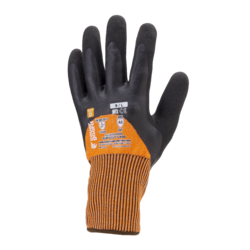 GANTS DE TRAVAIL ANTI-COUPURE DOUBLE ENDUCTION 3/4 LATEX CUT L400 - 1CUXD00