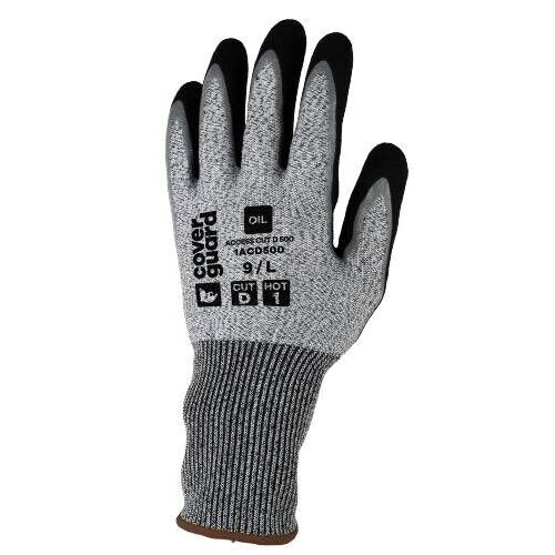 GANTS DE TRAVAIL ACCESS CUT D 500 HPPE PAUME ENDUCTION NITRILE JAUGE13 - 1ACD500